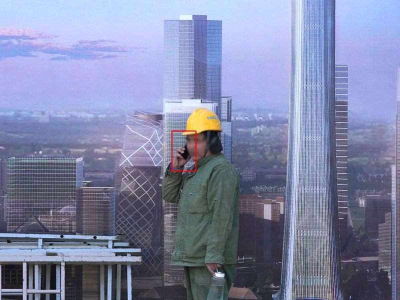 工地打手機識別