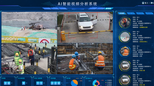 中建八局開發(fā)了“建筑工地慧眼AI識(shí)別系統(tǒng)成功應(yīng)用